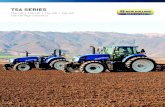 TS6 SERIES - CNH Industrial · flat-deck platform or the exclusive New Holland VisionView™ cab, you will experience industry-leading comfort and control. Both cab and non-cab models