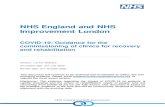 NHS England and NHS Improvement London€¦ · NHS England and NHS Improvement NHS England and NHS Improvement London COVID-19: Guidance for the commissioning of clinics for recovery