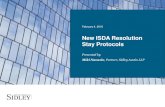 New ISDA Resolution Stay Protocols ISDA Resolution Stay... · 2016. 2. 4. · • Operating subsidiary of a large U.S. bank holding company • Holding company guarantees operating