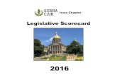 Legislative Scorecard - Sierra Club...Vote is not included in scorecard. Passed 2013. SF317 – Adds disbursement of oriental bittersweet plants and seeds to invasive species list.
