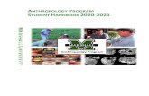 Marshall Anthropology Student Handbook...Anthropologists study humanity in its diverse cultural, social, physical, and linguistic forms. As an academic discipline, anthropology bridges