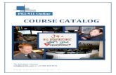 PEI-911 Online Course Catalogpeionline.mrooms.org/pluginfile.php/116/mod_label/intro... · 2017. 10. 12. · 1 | A b o u t P E I - 9 1 1 O n l i n e ABOUT PEI-911 ONLINE PEI-911 Online