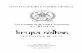 Krupa Nidhan - THE SYRO MALANKARA DIOCESE OF GURGAONdioceseofgurgaon.com/uploads/bulletin-18/Bulletin March... · 2018. 5. 18. · Krupa Nidhan Syro-Malankara Catholic Church Mar