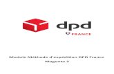 Module Méthode d'expédition DPD France Magento 2 · 2020. 4. 13. · Le module a créé une nouvelle méthode d'expédition DPD sous Stores > Configuration > Sales > Shipping Methods.