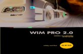 WIM PRO 2 - APM · The WIM PRO 2.0 system was developed focusing on the highest reliability and the measurement accuracy ... ADMIN PANEL contains tools to manage users and their privileges.