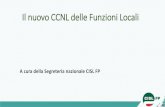 Il nuovo CCNL delle Funzioni Locali - FP CISL Umbria 03 08 slide_ccnlFunzionilocali.pdfIndice • Contenuti (pag. 2) • Firmatari e campo di applicazione (pag. 3) • Le nuove relazioni