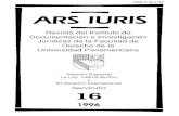 ARS IURIS...que estaba redactado esta jurisprudentia, plagado de abreviaturas taquigráficas, y que lamentaron que el tratamiento de las cuestiones jurídicas fuera …