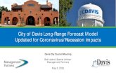 City of Davis Long-Range Forecast Model Updated for ...documents.cityofdavis.org/Media/Default/Documents/...May 05, 2020  · purchases (Wayfair decision revenues are boosting county