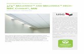 3/4” MILLENNIA AND MILLENNIA HIGH...3/4” Millennia and Millennia High-NRC Acoustical Ceiling Panels – Cloquet, MN According to ISO 14025, ISO 21930: 2007 and EN 15804 This declaration