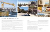 beachside leighton · 2017. 7. 28. · 220 WA PROJECT FEATURE beachside leighton AUSTRALIAN NATIONAL CONSTRUCTION REVIEW WA PROJECT FEATURE beachside leighton 221 M irvac’s $500