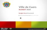 Budget Assainissement · 2020. 8. 12. · LE BUDGET ASSAINISSEMENT 2020 LES DONNEES CLES Ville de Cuers DIRECTION DES FINANCES Contact Place Général Magnan BP 37 83 390 CUERS/ s.f@cuers.fr