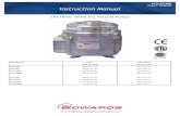 EPX HiVac Series Dry Vacuum Pumps · 2018. 1. 24. · Barrie Brewster, Technical Manager – Burgess Hill Products Date and Place This product has been manufactured under a quality