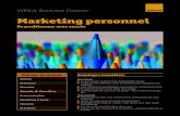 Dossier Dossier Développement personnel Le secret du succès de votre marketing personnel 6 Marketing personnel WEKA Business Dossier Le secret du succès de votre marketing personnel