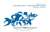 Guía para FAMILIAS NUMEROSAS...lias numerosas. Esta Guía de Familias Numerosas para el periodo 2008-2009 que te hacemos llegar, es una recopilación de todas las medidas e instrumentos
