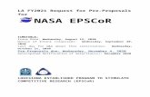 lanasaepscor.lsu.edu · Web viewincluded in the FY20 NASA EPSCoR CAN solicitation. That list is on the LA NASA EPSCoR website (. I.C. Eligibility ...