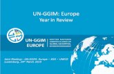 UN-GGIM: Europe...Apr 08, 2019  · World Geospatial Information Congress In his welcome address, the UN Secretary General gave a clear statement on the global importance of geospatial