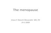 The menopause...(post-menopause) •Is characterized by progressive decrease in ovarian function and the appearance of the clinical and biological signs associated to this ... The