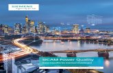 SICAM Power Quality Brochure - teleteknik.com.tr · SICAM devices can be connected to the Internet of Things (IoT), which enables all the components in a power grid to provide power
