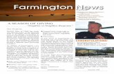 a SeaSon of GivinG - Farmington, Utah · 2016. 5. 23. · hometown, please send your resume to: Mayor Scott C. Harbertson PO Box 160 Farmington, UT 84025. ... Paula Alder paula@alderfam.com