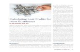 Calculating Lost Profits for New Businesses...damages for breach of contract, business interruption, unfair competition, natural disaster or other cause of actions, measuring lost