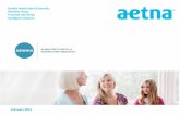 February 2014 - Alaska State Hospital and Nursing Home ......7. Laura Hudson: Role Introduction 8. Priorities 9. Q&A Our values guide everything we do. Aetna Inc. People Over 48,600