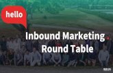 Round Table Inbound Marketing · 2018. 6. 25. · Inbound Marketing Round Table Welkom. 2. 3. Inbound marketing & Buyer Journey. Marketing Automation 4. Stelling 1. ... Checklist