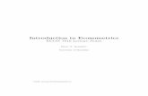 Introduction to Econometricshome.cc.umanitoba.ca/~godwinrt/7010/7010notespart1.pdf1 Introduction 1.1 What is Econometrics? Econometricsisthestudyofstatisticalmethodsappliedtoeconomicsdata.