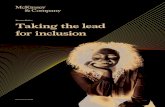 Women Matter Taking the lead for inclusion/media/McKinsey/Featured Insights/Gen… · Introduction Despite advances in diversity, progress is patchy— The pace must now accelerate