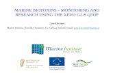 MARINE BIOTOXINS – MONITORING AND RESEARCH ......Marine Institute - Shellfish Safety • National Reference Laboratory for marine biotoxins – responsible for monitoring of toxins