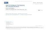 Edition 1.0 2016-09 INTERNATIONAL STANDARD NORME ...ed1.0}b.pdfIEC 62548 Edition 1.0 2016-09 INTERNATIONAL STANDARD NORME INTERNATIONALE Photovoltaic (PV) arrays – Design requirements