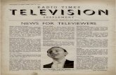 SUPPLEMENT TO RADIO TIMES, MAY 21, 1937 RADIO ...downloads.bbc.co.uk/historyofthebbc/RT-TVS-020-72dpi.pdf9.25 CABARET CRUISE, No. 2 (.Details as at 3.25) 9.50 GAUMONT BRITISH NEWS