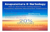 Offer valid through 12/31/19 Must present National University...Frequency Specific Microcurrent Treatments Lisa Valente Doctor of Acupuncture and Chinese Medicine DISCOUNT i Acupuncture