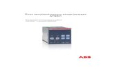 Automatic transfer switch ATS021 ruskapro-komplekt.com.ua/avtomat/ABB/...ats021.pdfAutomatic transfer switch ATS021 Installation and operating instructions 34ATS021 / 1SDH000759R0002