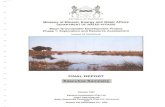 REPUBLIC OF BOTSWANA Ministry of Mineral, Energy and Water ... · The Maun Groundwater Development Project (MGDP) was initiated by the Department of Water Affairs (DWA) following