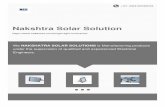 Nakshtra Solar Solution · We NAKSHATRA SOLAR SOLUTIONS is Manufacturing products under the supervision of qualified and experienced Electrical Engineers. About Us We, Nakshtar Solar