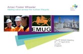 Amec Foster Wheeler - Paul Scherrer Institute · Amec Foster Wheeler supports Its nuclear customers across the entire asset lifecycle – partnering from concept to clean up The result…