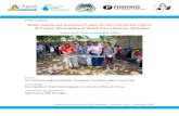 Water Supply and Sanitation Project for the community of ... · banks of the Poteca River. In all cases, these sources of drinking water were highly contaminated with animal waste