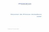 Dossier de Presse Amadeus€¦ · Orizonia et Telefónica ont déposé une demande d’acceptation de la transaction auprès de l’Autorité européenne de la concurrence. Amadeus