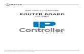 Manuale universale Router Board di...Pre-configurazione Router Board IPC-4084 2 Dati Wi-Fi di accesso al Router Board SSID: marssnet Chiave Wi-Fi: marssnet Indirizzo IP Router Board: