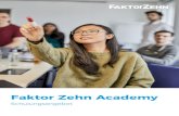Faktor Zehn Academy · 2019. 11. 25. · Idee und Konzept von TDD State Based Testing: Entwickeln von Unit-Tests mit JUnit Interaction Based Testing: Einsatz des Mockito-Frameworks