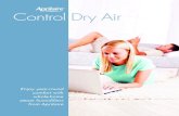 Control Dry Air...16 AMP *** AHRI Air Conditioning, Heating, and Refrigeration Institute GPD = Gallons Per Day Guideline F 2008 • A family of 4 will add 2 gallons of humidity per