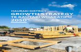 HAURAKI DISTRICT GROWTH STRATEGY · accommodate growth within their existing areas, reflecting constraints to development such as lack of servicing, natural hazards, special natural