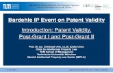 Bardehle IP Event on Patent Validity...2015/12/17  · 1724.11.2014.12.2015 TUM-Vorlesung Patente & Marken Bardehle/TUM IP Event: Patent- WS 2014/15Validity Henkel/Zischka claim –verbatim!