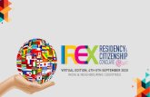 IREX Residency · 2020. 7. 30. · IREX Residency & Citizenship Conclave IREX Residency and Citizenship Conclave is a unique b2c event in India that offers various options and prospects