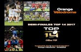 Vendredi 26 Mai & Samedi 27 Mai 2017 Orange Vélodrome ... · Les 26 et 27 Mai 2017 l’Orange Vélodrome aura l’honneur d’accueillir les deux demi-finales du TOP 14! Ces deux