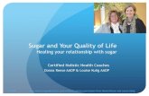 Sugar and Your Quality of LifeSugar+and+Your...Dairy desserts & milk products 8.6 % Other grains (cinnamon toast, waffles) 5.8 % *Added sugar is sugar added to food during the manufacturing
