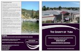 The ounty of Yuba - California State Association of Counties...SUMIT AN OFFIIAL OUNTY APPLIATION & PROFESSIONAL RESUME FILING DEADLINE: Wednesday, October 11, 2017 Yuba River The ounty