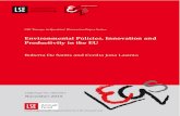 Environmental Policies, Innovation and Productivity in the EU...Environmental Policies, Innovation and Productivity in the EU Roberta De Santis* and Cecilia Jona Lasinio** Abstract