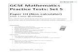 GCSE Mathematics Practice Tests: Set 5gcsepapers.bravesites.com/files/documents/Prac5-1H-Q.pdfPractice test paper 1H (Set 5): Version 1.0 13 16. S is the event ‘picking a red counter’