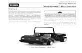 Toro Workman HDX vehicles Service Repair Manual